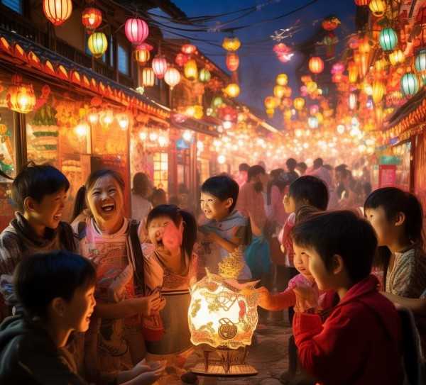 那些年元宵的记忆，共赏花灯，同猜灯谜
