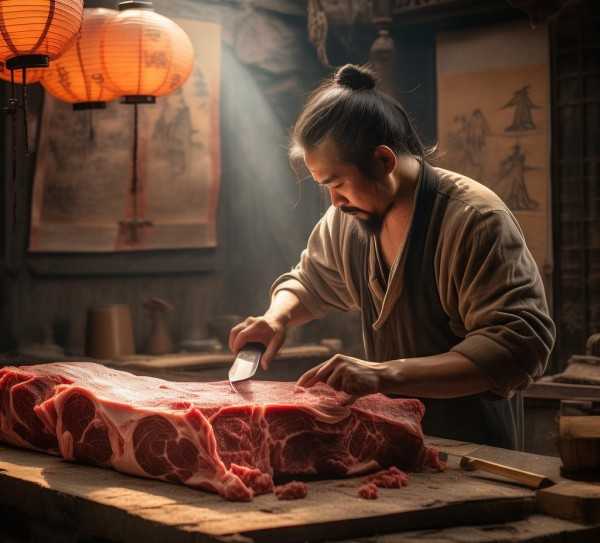 庖丁解牛，古韵智慧与生活哲学的交融