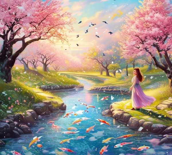 春意盎然，画中春景集锦