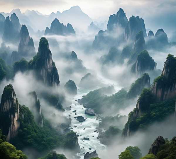 古代山水名句之美，探寻名句中的山川壮丽
