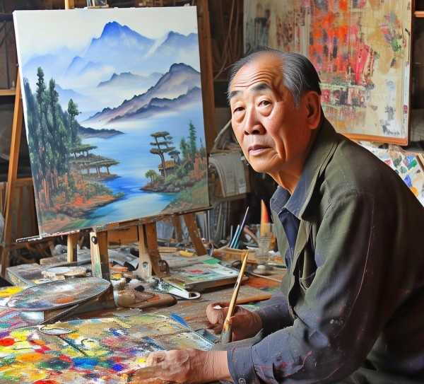 冉有，画坛巨匠的艺术人生之旅